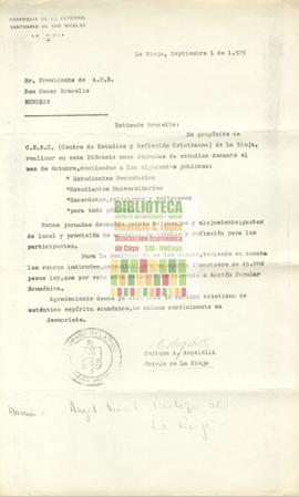 Carta Angelleli Bracelis